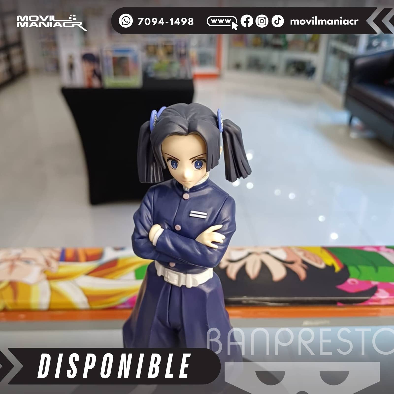 Figura Banpresto Demon Slayer Aoi Kanzaki 15cm aprox - (Stock) ¡Disponible! 2 Figura Banpresto Demon Slayer Aoi Kanzaki 15cm aprox - (Stock) ¡Disponible! - Imagen 2