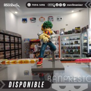 Figura Banpresto My Hero Academia Bravegraph Izuku Midoriya 14cm aprox - (Stock) ¡Disponible!