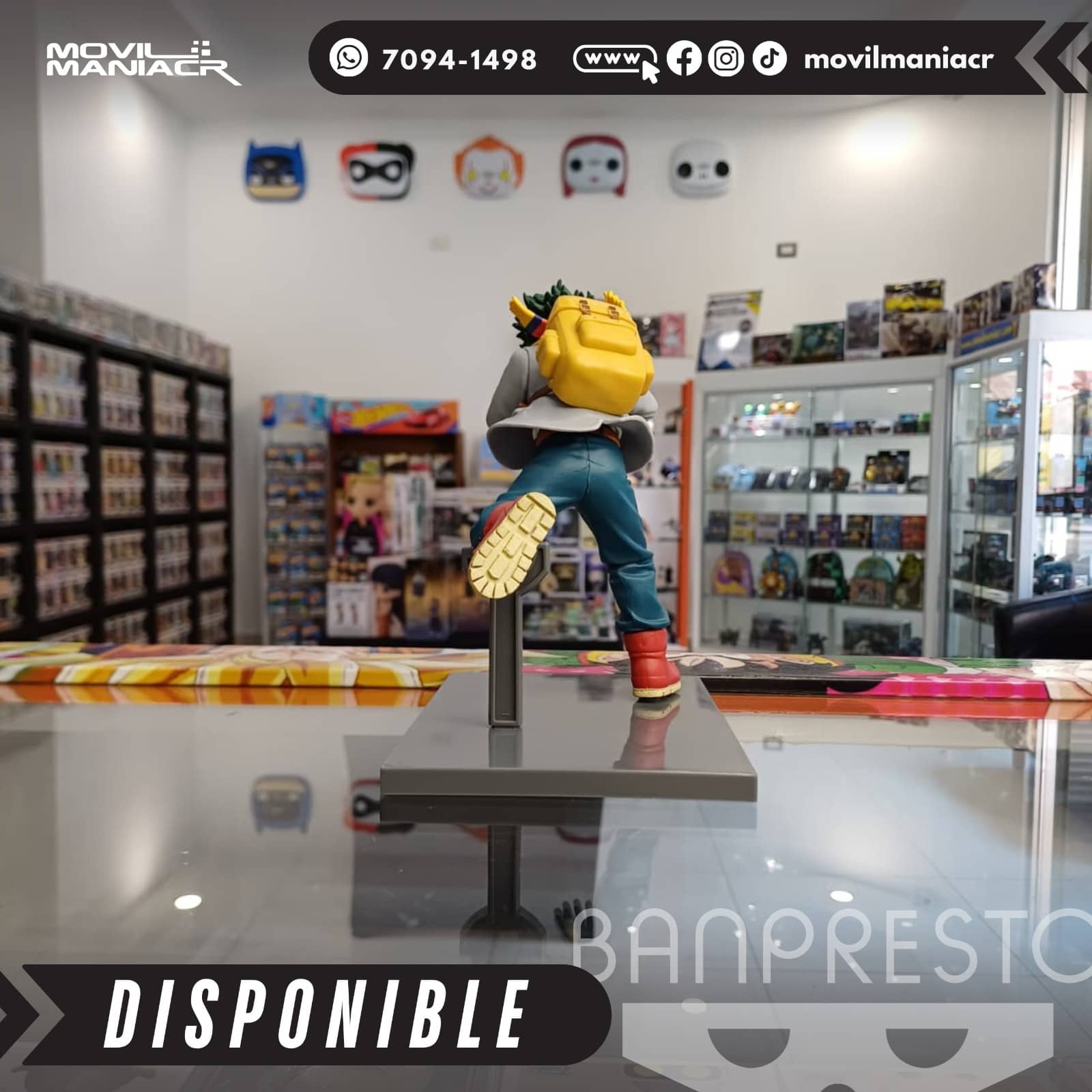 Figura Banpresto My Hero Academia Bravegraph Izuku Midoriya 14cm aprox - (Stock) ¡Disponible! 3 Figura Banpresto My Hero Academia Bravegraph Izuku Midoriya 14cm aprox - (Stock) ¡Disponible! - Imagen 3