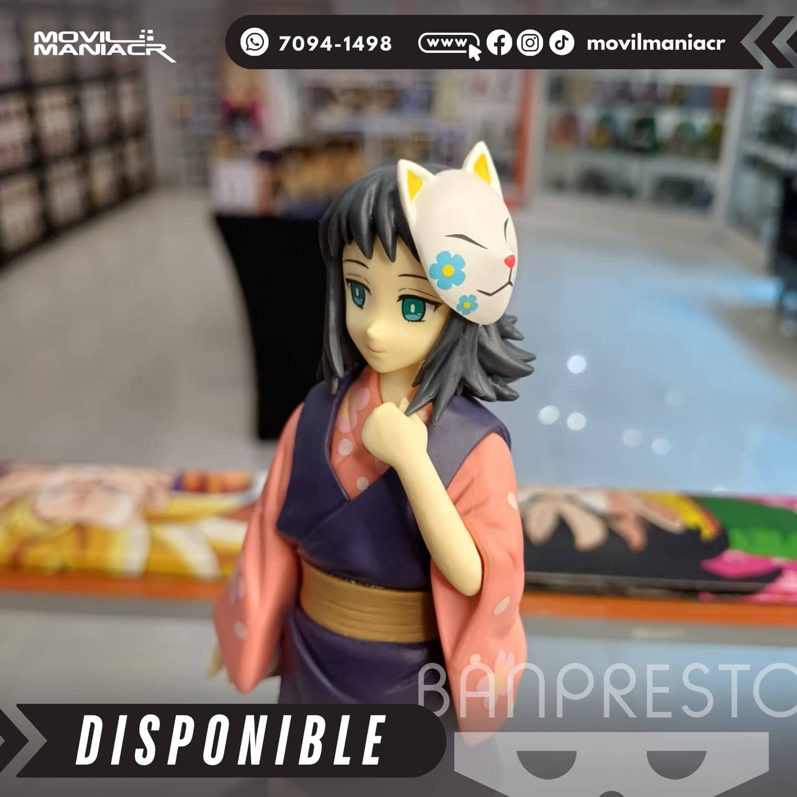 Figura Banpresto Demon Slayer Makomo 13cm aprox - (Stock) ¡Disponible! 2 Figura Banpresto Demon Slayer Makomo 13cm aprox - (Stock) ¡Disponible! - Imagen 2