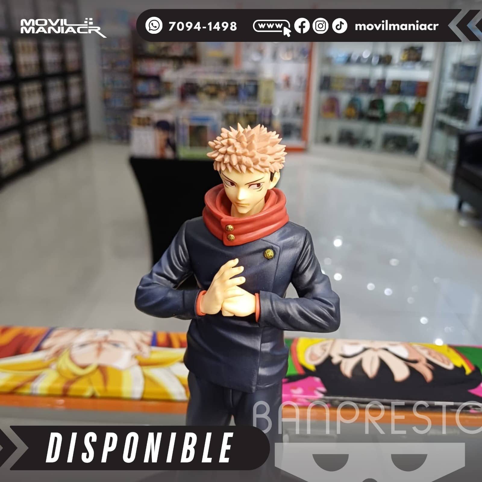 Figura Banpresto Jujutsu Kaisen Jukon No Kata Yuji Itadori 16cm aprox - (Stock) ¡Disponible! 2 Figura Banpresto Jujutsu Kaisen Jukon No Kata Yuji Itadori 16cm aprox - (Stock) ¡Disponible! - Imagen 2