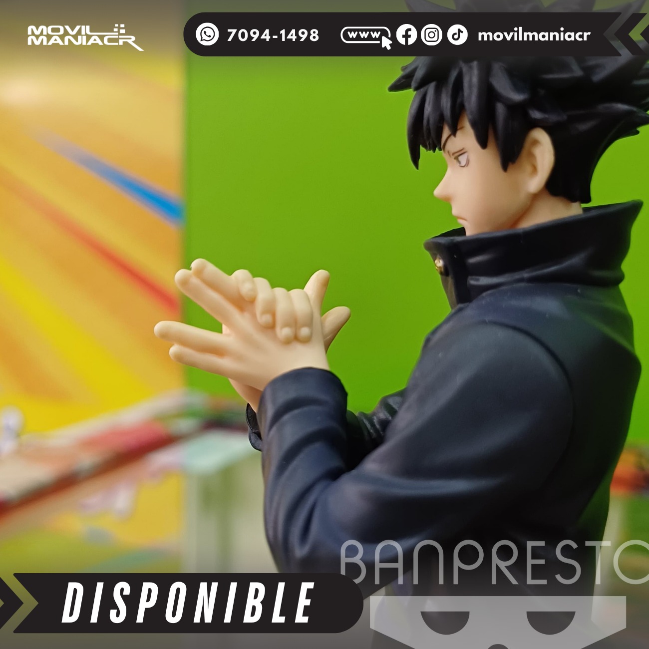 Banpresto La figura Maximatic Jujutsu Kaisen de Megumi Fushiguro II 16