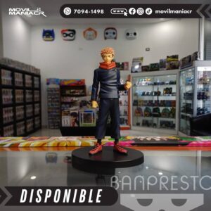 Figura Banpresto Jujutsu Kaisen Yuji Itadori 16cm aprox - (Stock) ¡Disponible!
