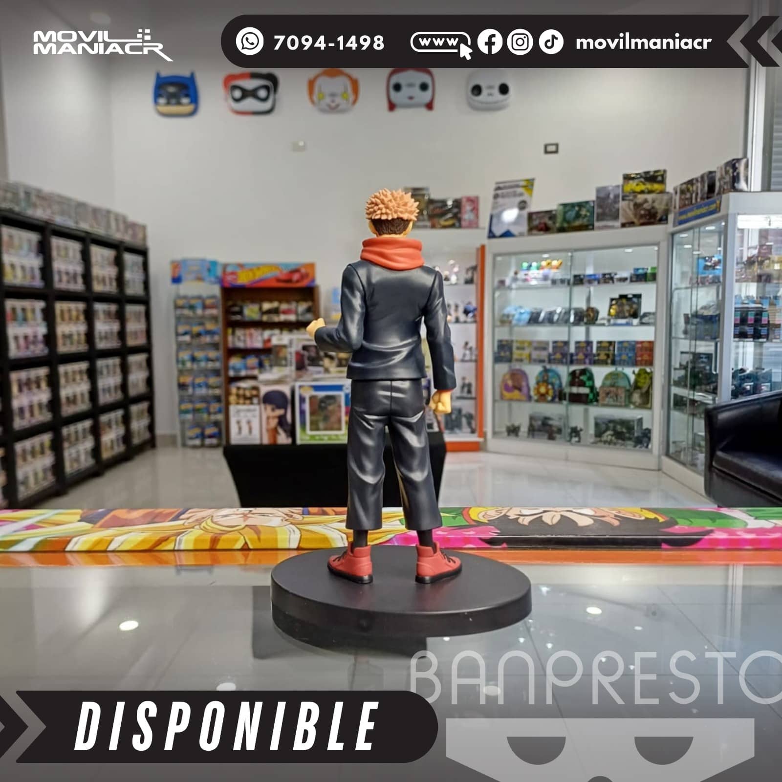 Figura Banpresto Jujutsu Kaisen Yuji Itadori 16cm aprox - (Stock) ¡Disponible! 3 Figura Banpresto Jujutsu Kaisen Yuji Itadori 16cm aprox - (Stock) ¡Disponible! - Imagen 3