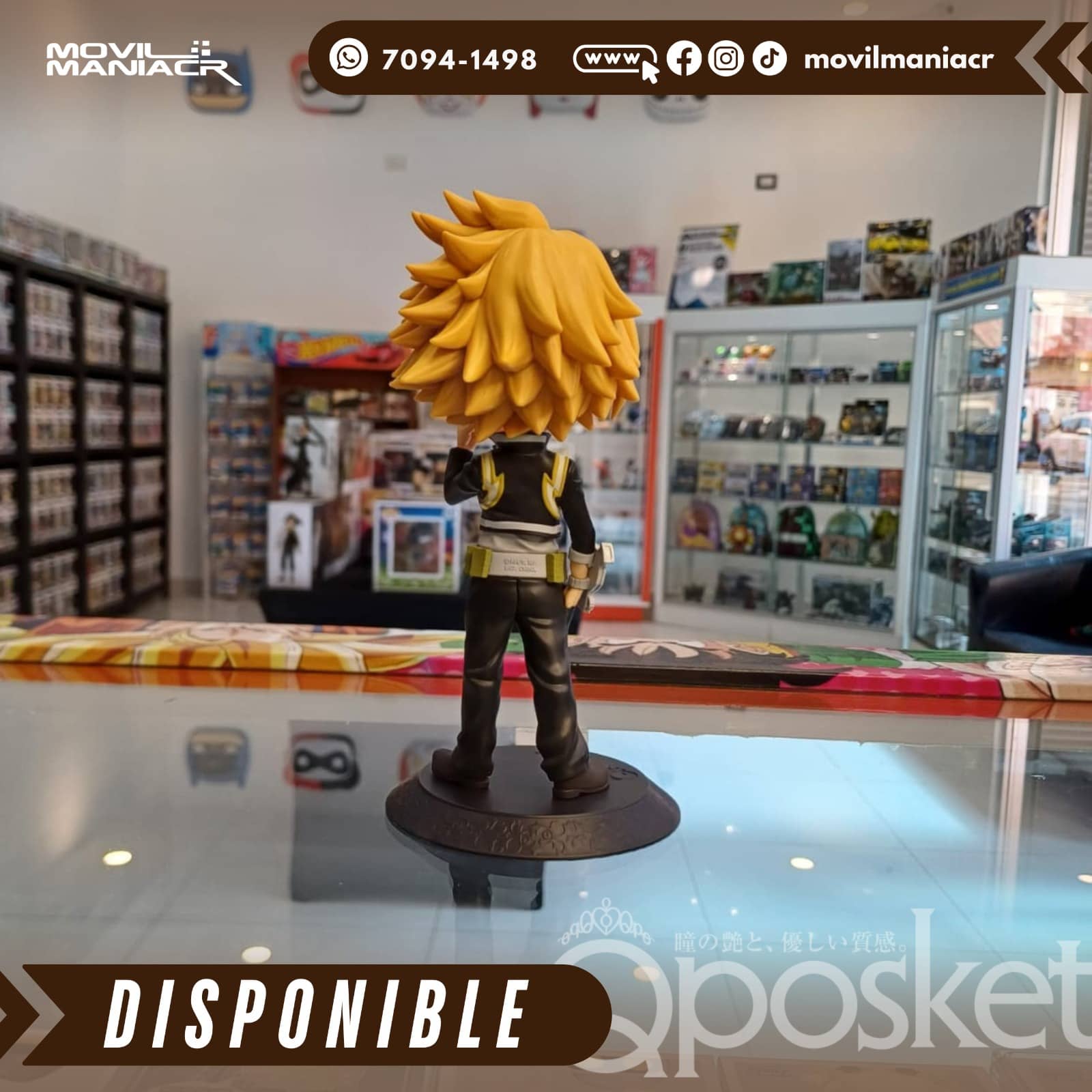Figura QPosket My Hero Academia Denki Kaminari 14cm aprox - (Stock) ¡Disponible! 3 Figura QPosket My Hero Academia Denki Kaminari 14cm aprox - (Stock) ¡Disponible! - Imagen 3