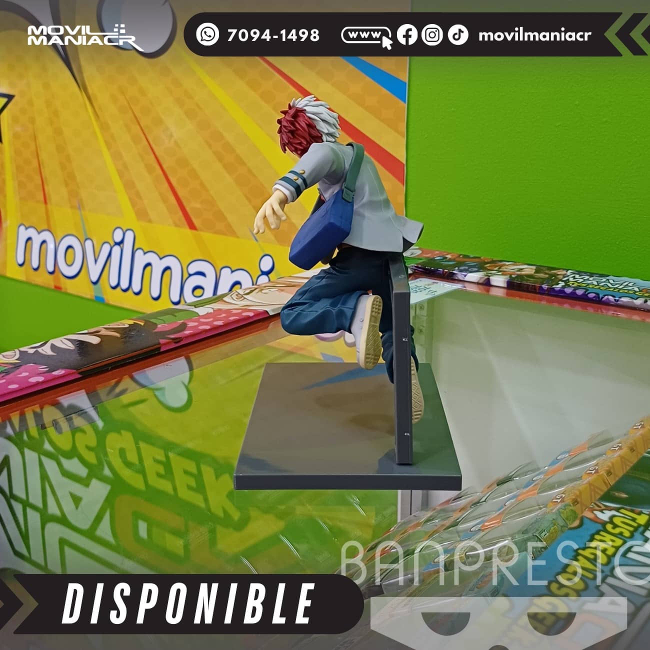 Figura Banpresto My Hero Academia Bravegraph Shoto Todoroki 14cm aprox - (Stock) ¡Disponible! 4 Figura Banpresto My Hero Academia Bravegraph Shoto Todoroki 14cm aprox - (Stock) ¡Disponible! - Imagen 4