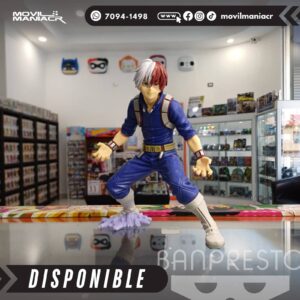 Figura Banpresto My Hero Academia Shoto Todoroki 21cm aprox - (Stock) ¡Disponible!