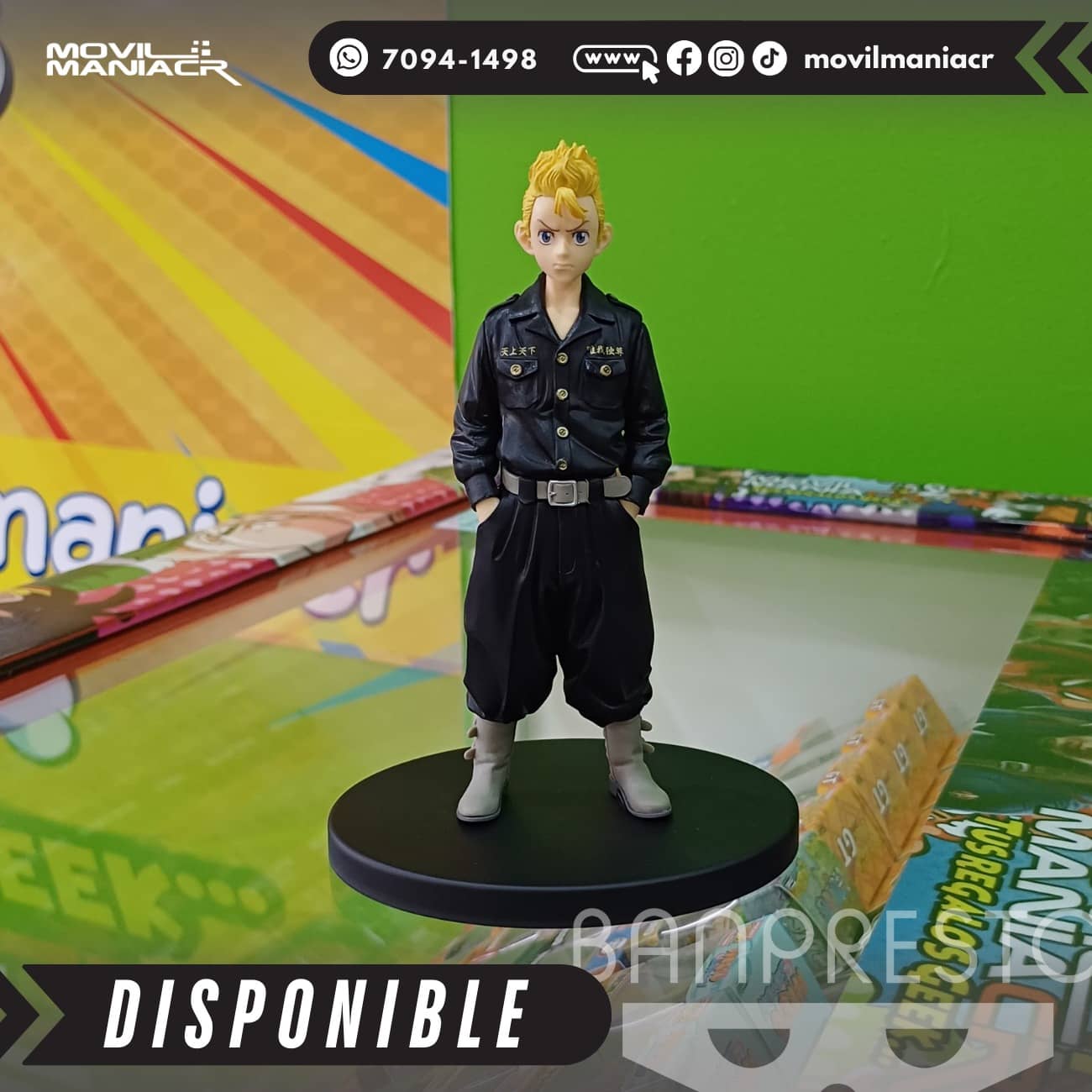 Figura Banpresto Tokyo Revengers Takemichi Hanagaki 16cm aprox - (Stock) ¡Disponible! 1 Figura Banpresto Tokyo Revengers Takemichi Hanagaki 16cm aprox