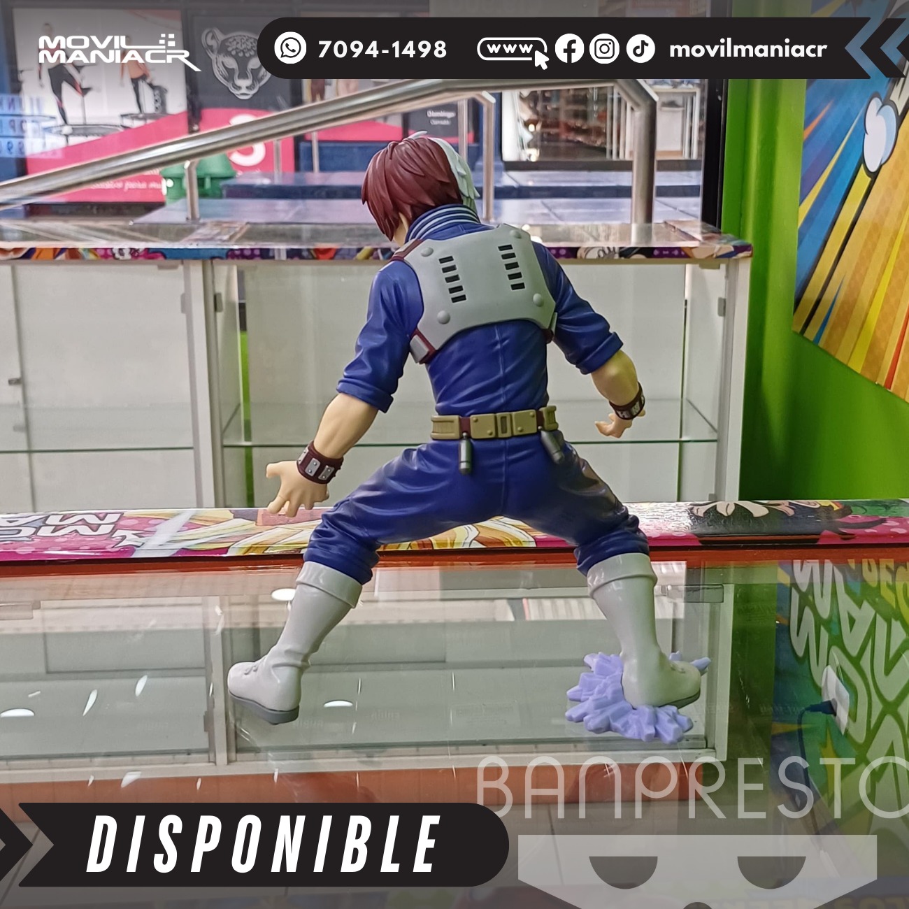 Figura Banpresto World Figure Colosseum Modeling Academy Super Master Stars Piece My Hero Academia Shoto Todoroki 21cm aprox 2 Figura Banpresto World Figure Colosseum Modeling Academy Super Master Stars Piece My Hero Academia Shoto Todoroki 21cm aprox - Imagen 2