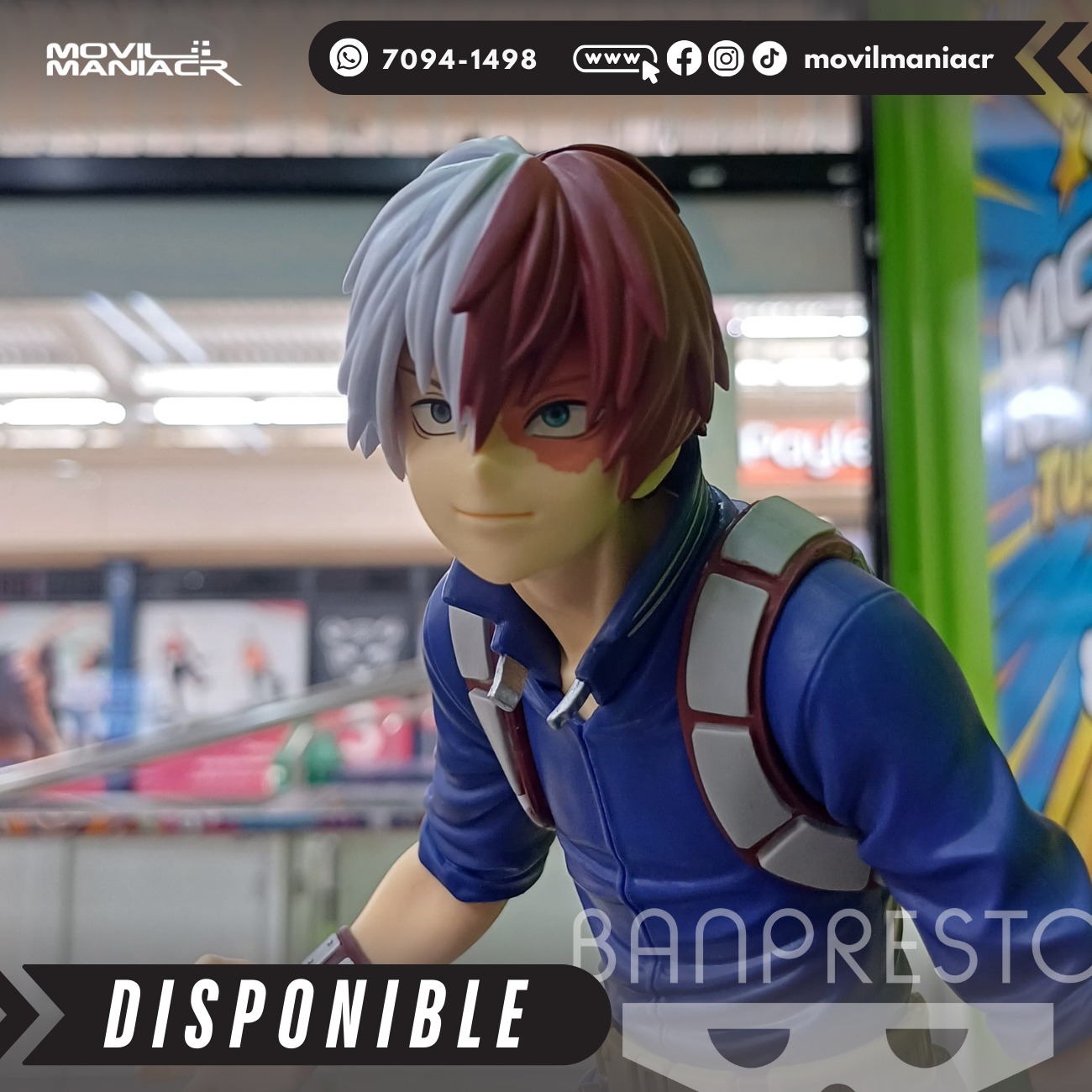 Figura Banpresto World Figure Colosseum Modeling Academy Super Master Stars Piece My Hero Academia Shoto Todoroki 21cm aprox 3 Figura Banpresto World Figure Colosseum Modeling Academy Super Master Stars Piece My Hero Academia Shoto Todoroki 21cm aprox - Imagen 3