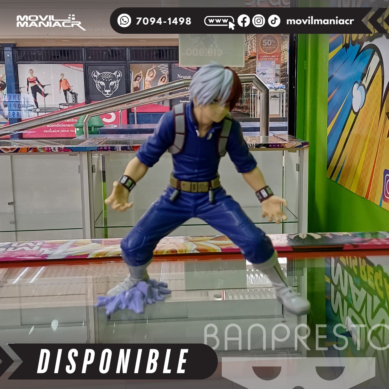 Figura Banpresto World Figure Colosseum Modeling Academy Super Master Stars Piece My Hero Academia Shoto Todoroki 21cm aprox 1 Figura Banpresto World Figure Colosseum Modeling Academy Super Master Stars Piece My Hero Academia Shoto Todoroki 21cm aprox