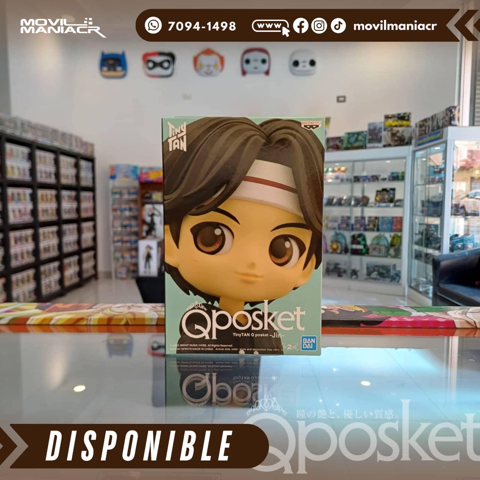 Figura Qposket BTS TinyTAN Mic Drop vol.1 Jin 14cm aprox - (Stock) ¡Disponible! 2 Figura Qposket BTS TinyTAN Mic Drop vol.1 Jin 14cm aprox - (Stock) ¡Disponible! - Imagen 2