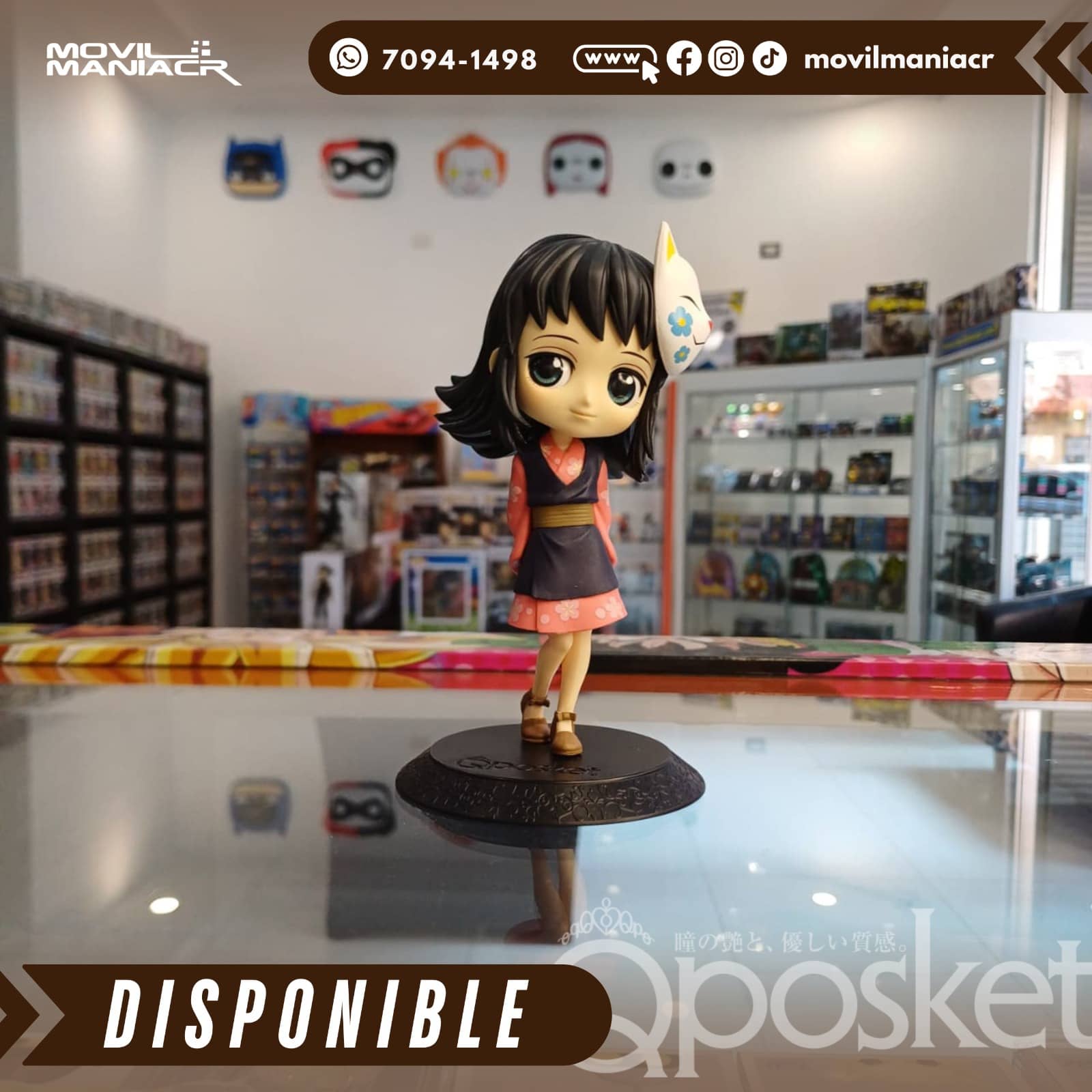 Figura Qposket Demon Slayer Makomo Version A 13cm aprox - (Stock) ¡Disponible! 1 Figura Qposket Demon Slayer Makomo Version A 13cm aprox - (Stock) ¡Disponible!