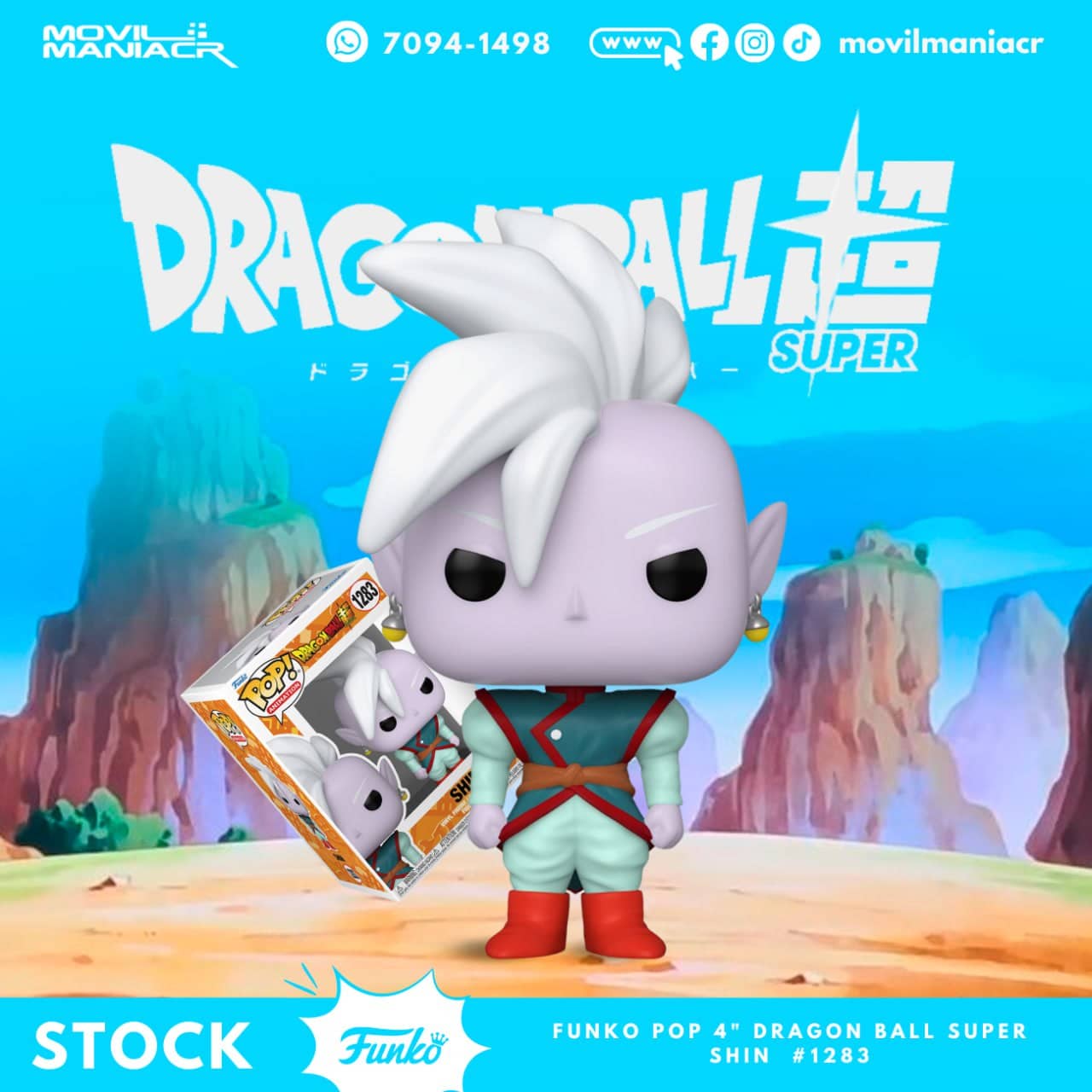 Funko Pop Dragon Ball Super Shin #1283 - (Stock) ¡Disponible Ahora! 1 Funko Pop Dragon Ball Super Shin #1283 - (Stock) ¡Disponible Ahora!
