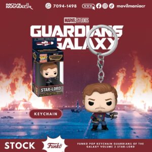 Funko Pop Guardians of the Galaxy Volume 3 Star-Lord - Llavero (Stock) ¡Disponible Ahora!