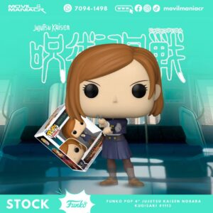 Funko Pop Jujutsu Kaisen Nobara Kugisaki #1113 - (Stock) ¡Disponible Ahora!