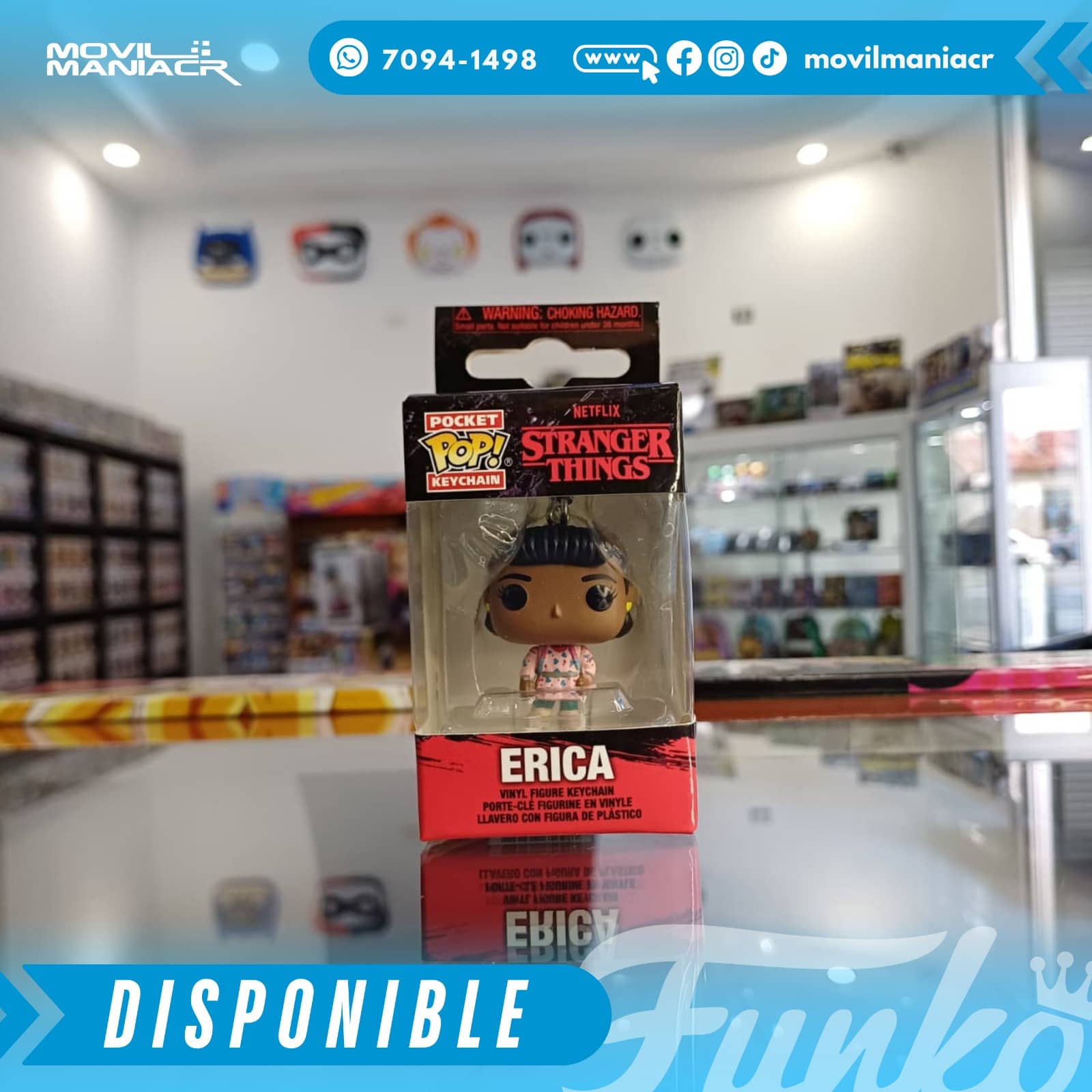 Funko Pop Stranger Things 4 Erica Sinclair - Llavero (Stock) ¡Disponible Ahora! 2 Funko Pop Stranger Things 4 Erica Sinclair - Llavero (Stock) ¡Disponible Ahora! - Imagen 2