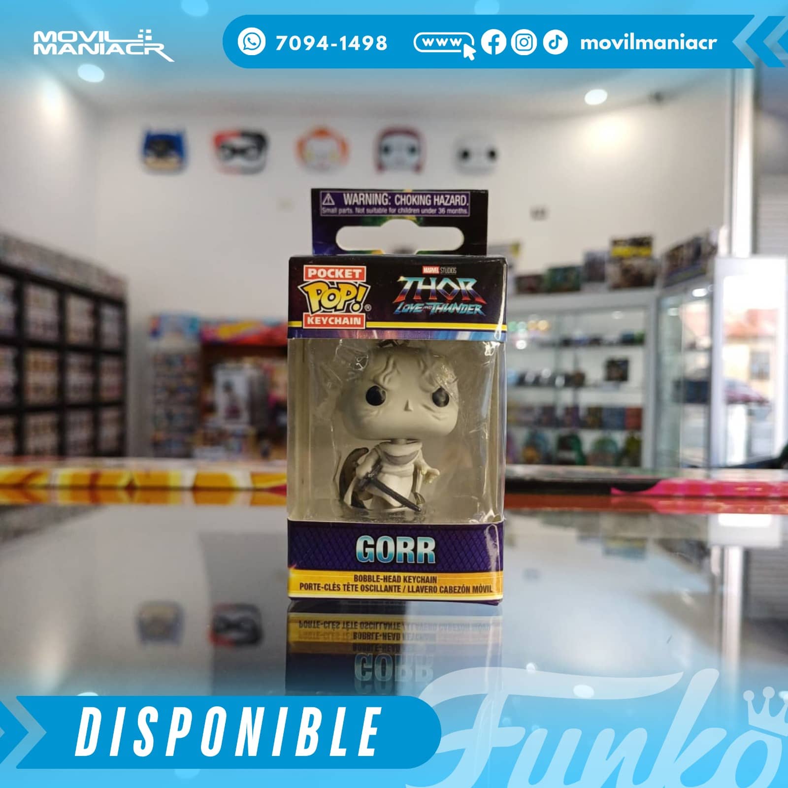 Funko Pop Thor Love and Thunder Gorr - Llavero (Stock) ¡Disponible Ahora! 2 Funko Pop Thor Love and Thunder Gorr - Llavero (Stock) ¡Disponible Ahora! - Imagen 2