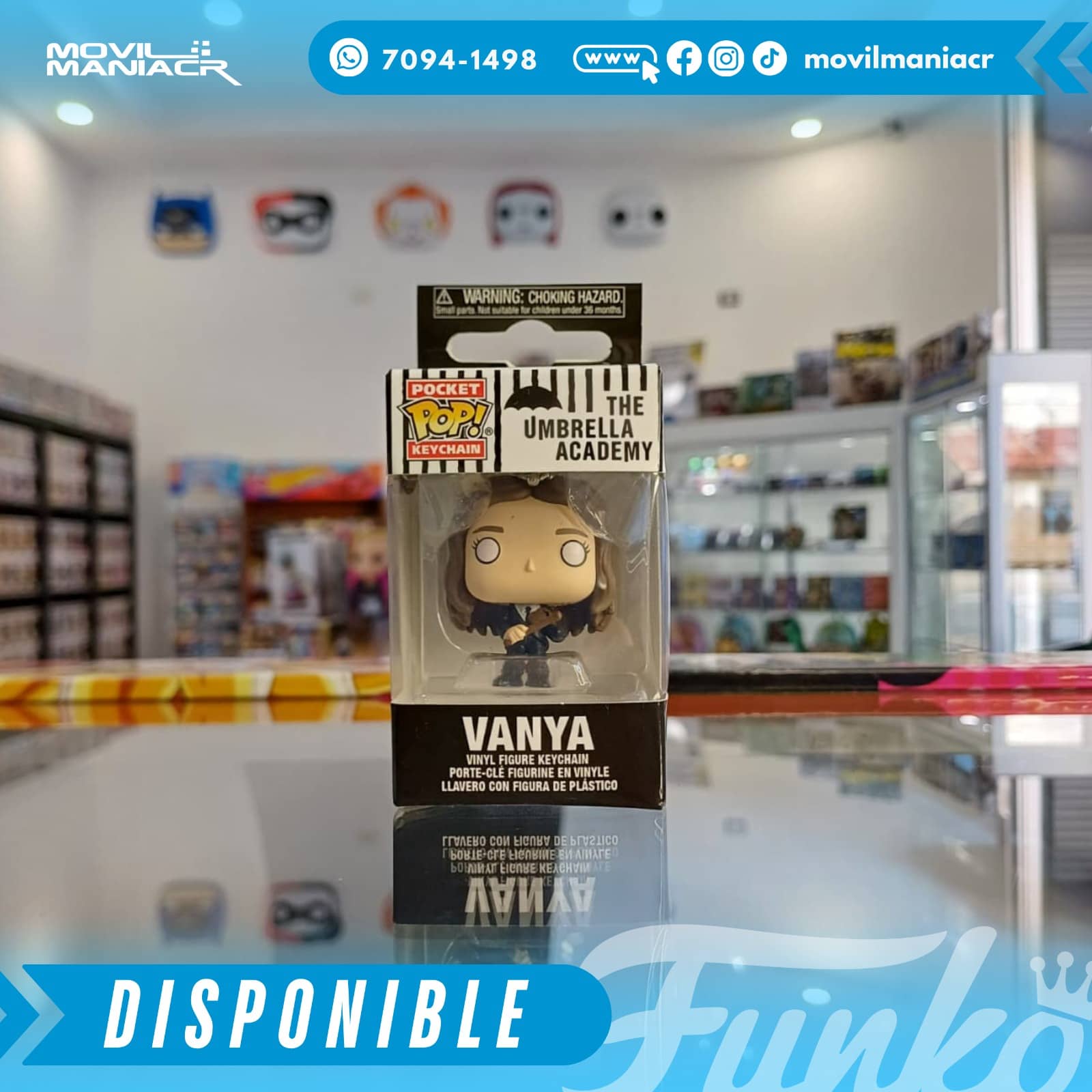 Funko Pop Umbrella Academy Vanya - Llavero (Stock) ¡Disponible Ahora! 2 Funko Pop Umbrella Academy Vanya - Llavero (Stock) ¡Disponible Ahora! - Imagen 2