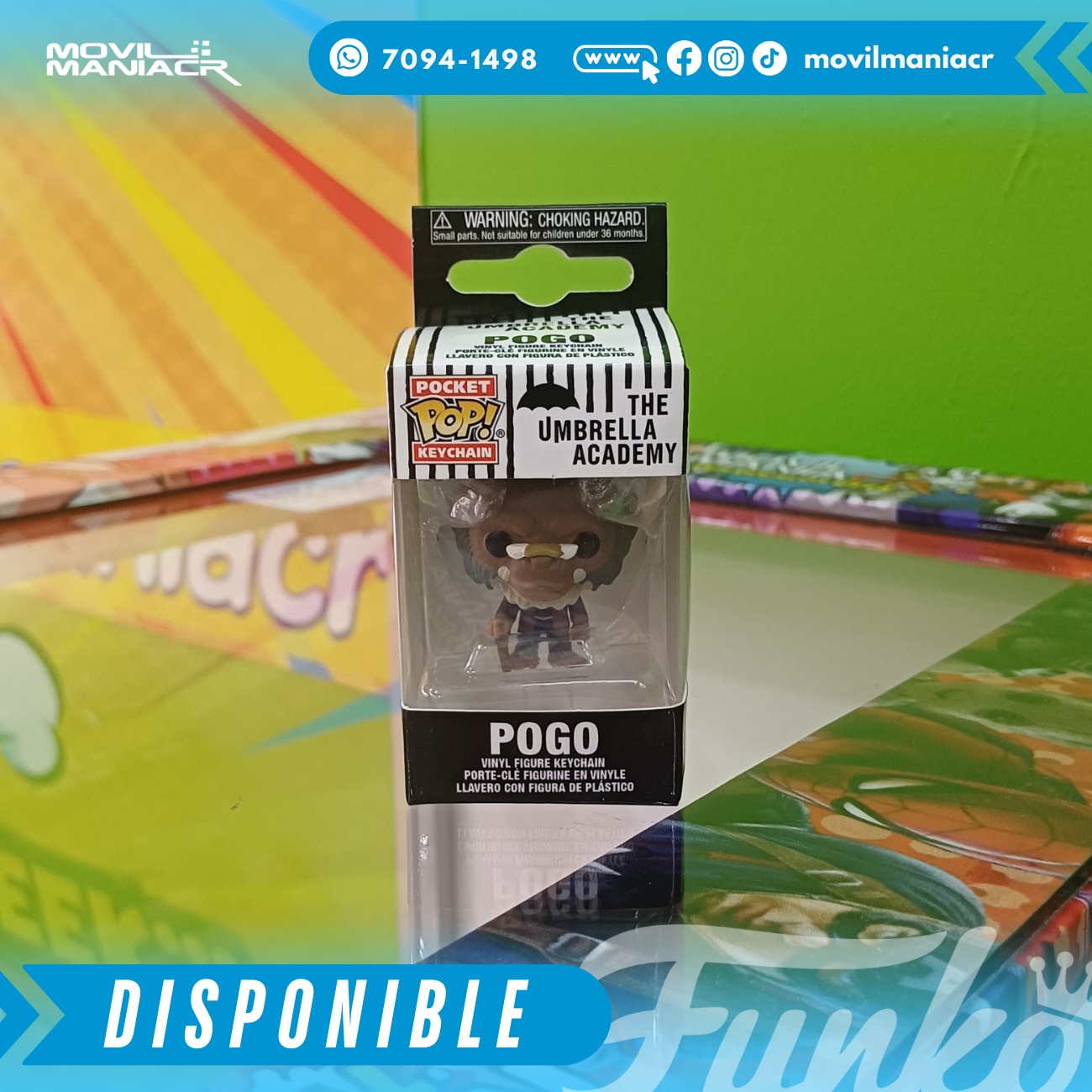 Funko Pop Umbrella Academy Pogo - Llavero (Stock) ¡Disponible Ahora! 2 Funko Pop Umbrella Academy Pogo - Llavero (Stock) ¡Disponible Ahora! - Imagen 2