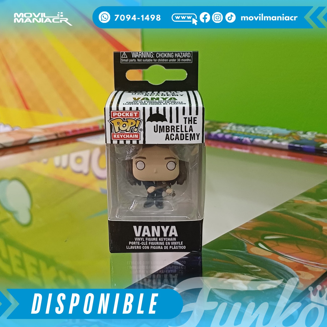 Funko Pop Umbrella Academy Vanya - Llavero (Stock) ¡Disponible Ahora! 2 Funko Pop Umbrella Academy Vanya - Llavero (Stock) ¡Disponible Ahora! - Imagen 2