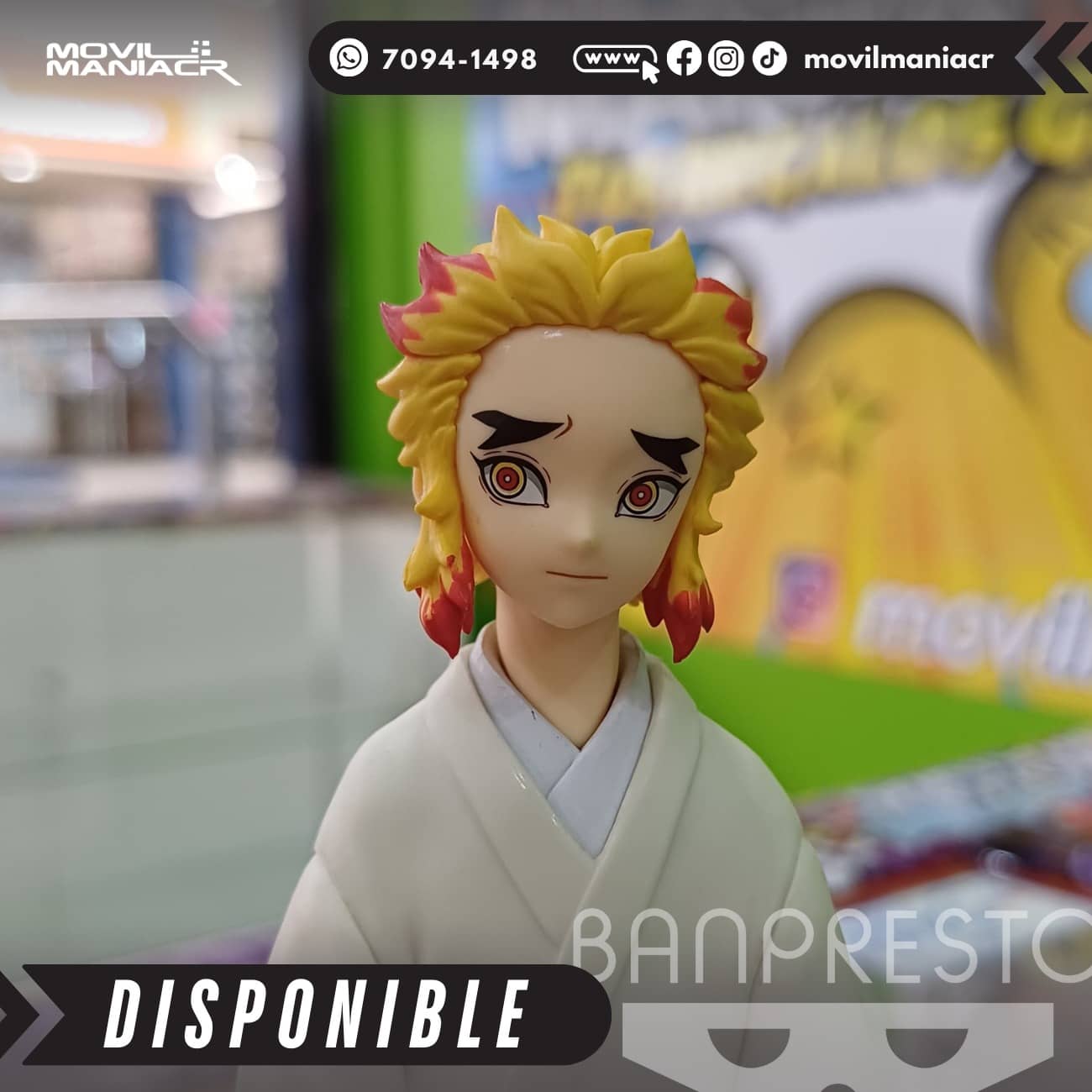 Figura Banpresto Demon Slayer Senjuro Rengoku 15cm aprox - (Stock) ¡Disponible! 2 Figura Banpresto Demon Slayer Senjuro Rengoku 15cm aprox - (Stock) ¡Disponible! - Imagen 2