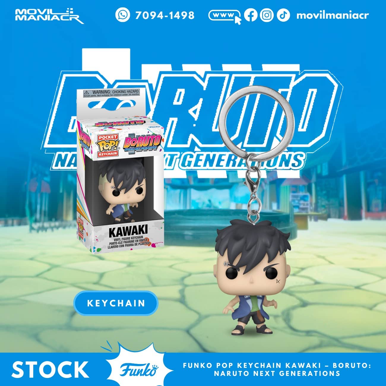 Funko Pop Boruto Kawaki - Llavero (Stock) ¡Disponible Ahora! 1 Funko Pop Boruto Kawaki - Llavero (Stock) ¡Disponible Ahora!