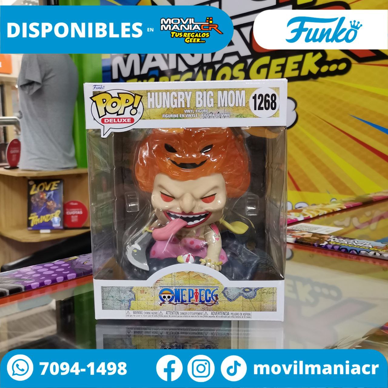 Funko Pop Deluxe One Piece Hungry Big Mom #1268