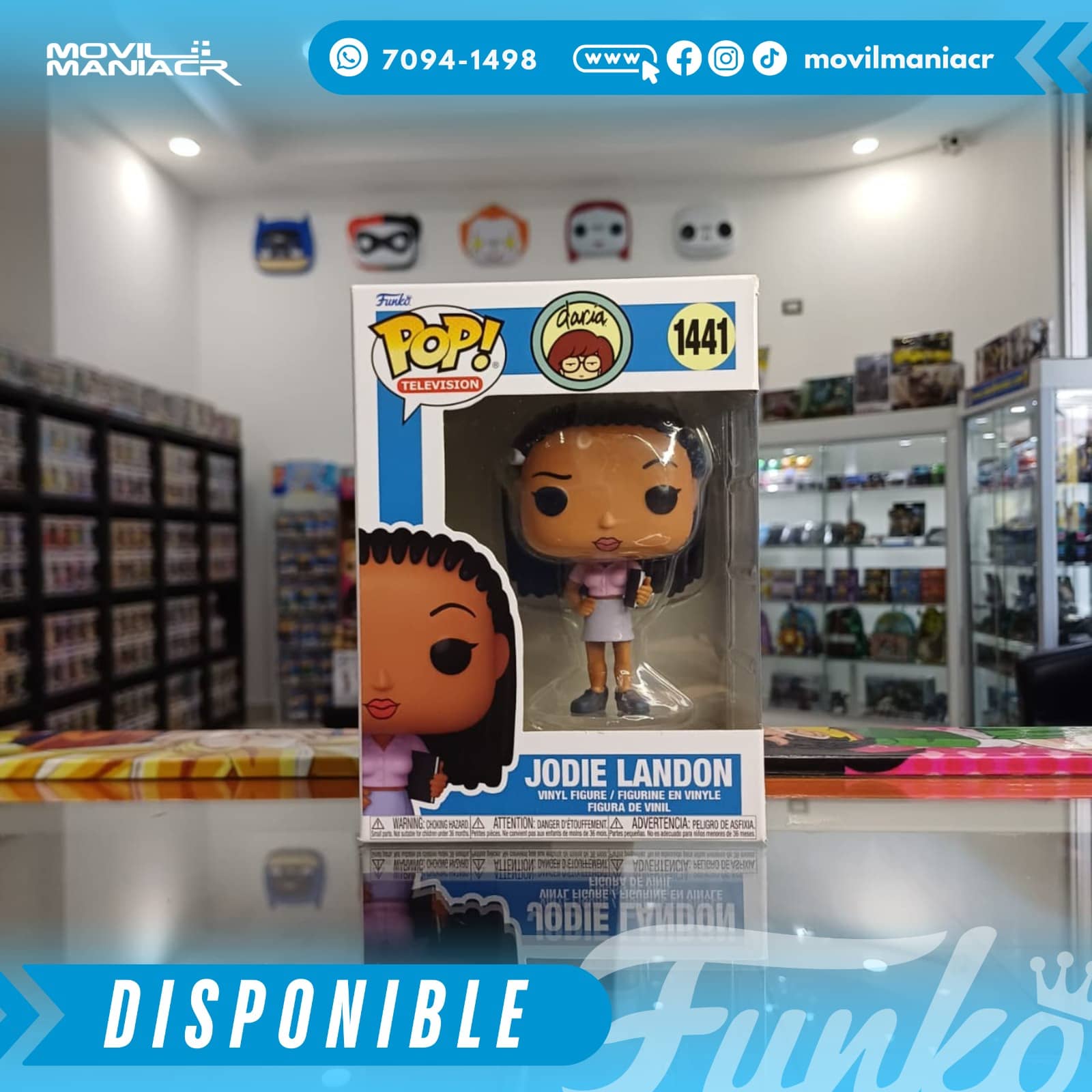 Funko Pop Daria Jodie Landon #1441 - (Stock) ¡Disponible Ahora! 2 Funko Pop Daria Jodie Landon #1441 - (Stock) ¡Disponible Ahora! - Imagen 2