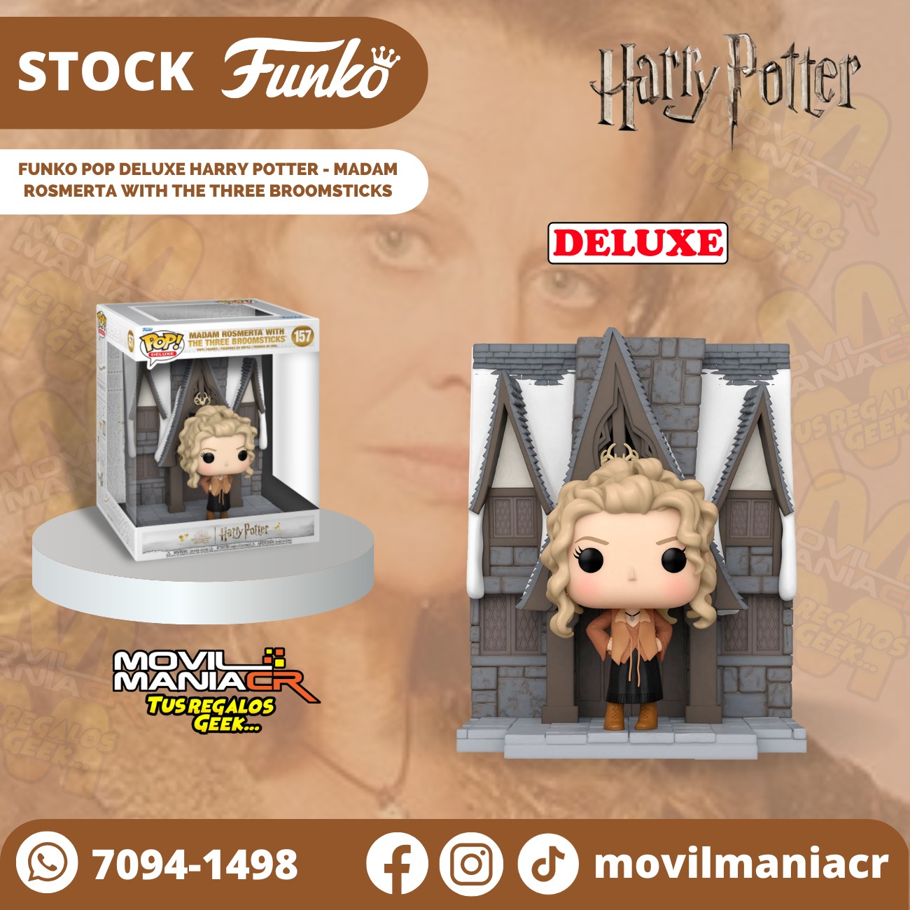 Funko Pop Deluxe Harry Potter Madam Rosmerta with the Three Broomsticks #157