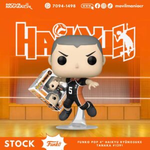 Funko Pop Haikyu Ryunosuke Tanaka #1391 - (Stock) ¡Disponible Ahora!