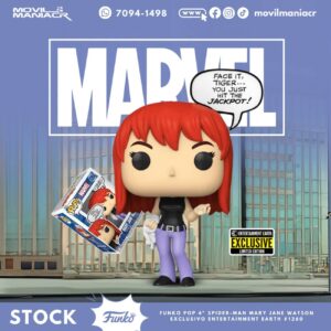 Funko Pop Spider-Man Mary Jane Watson Exclusivo #1260 - (Stock) ¡Disponible Ahora!
