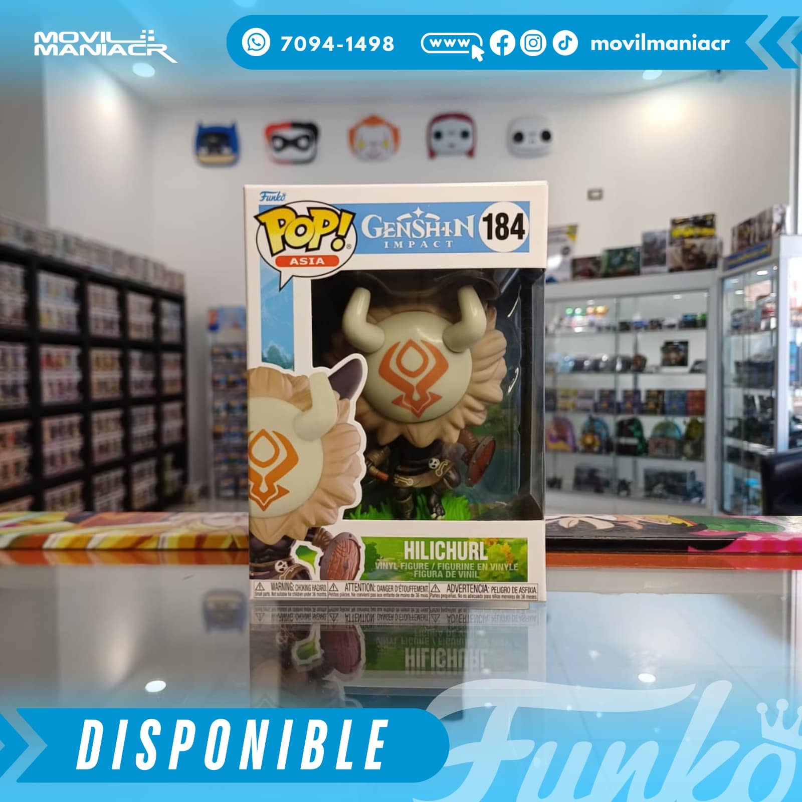 Funko Pop Genshin Impact Hilichurl #184 - (Stock) ¡Disponible Ahora! 2 Funko Pop Genshin Impact Hilichurl #184 - (Stock) ¡Disponible Ahora! - Imagen 2