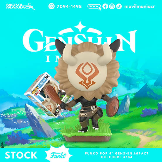 Funko Pop Genshin Impact Hilichurl #184 - (Stock) ¡Disponible Ahora! 1 Funko Pop Genshin Impact Hilichurl #184 - (Stock) ¡Disponible Ahora!