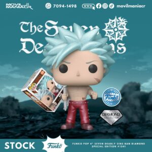 Funko Pop Seven Deadly Sins Ban Diamond Exclusivo #1341 - (Stock) ¡Disponible Ahora!