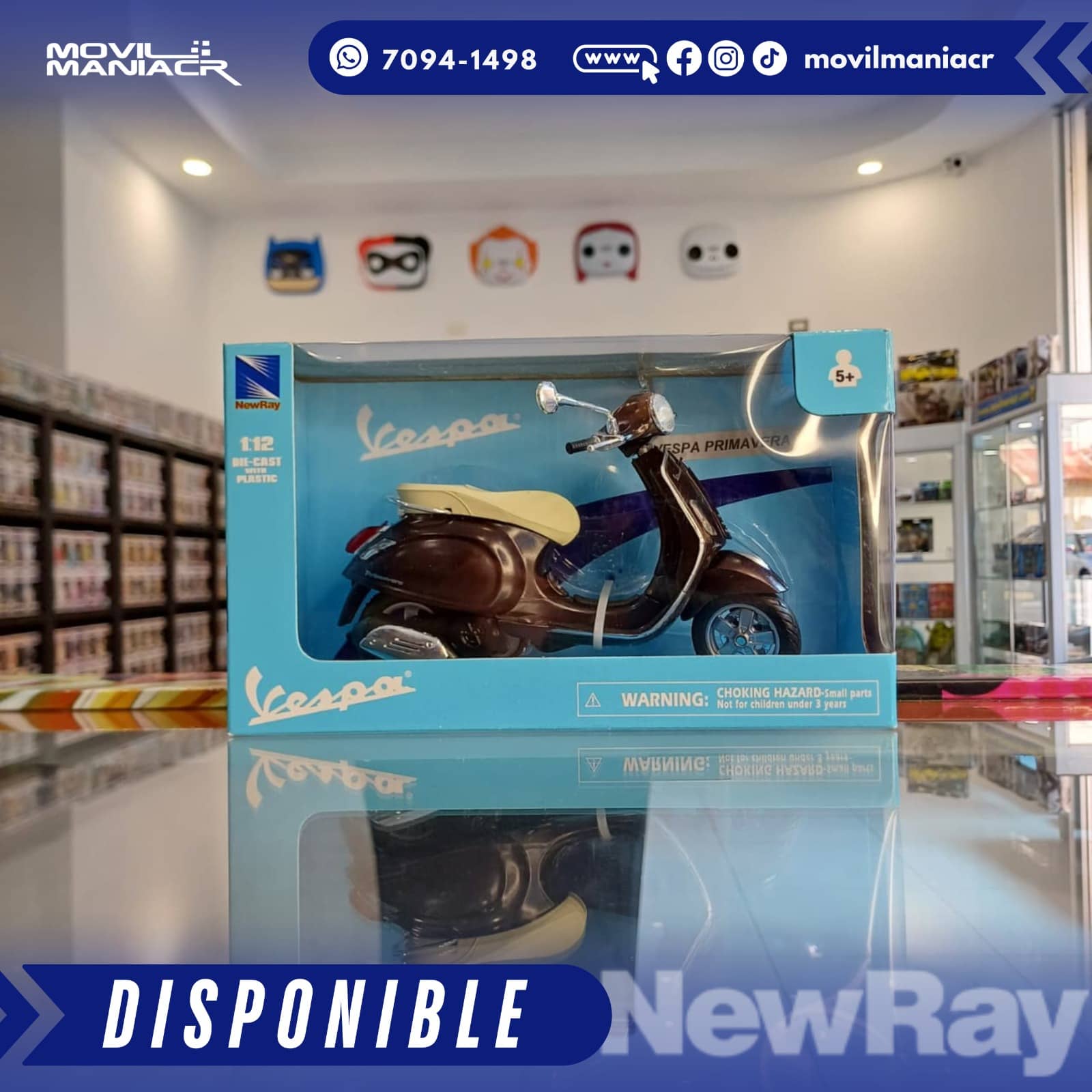 Moto New Ray Vespa Escala 1:12 – (Stock) ¡Disponible Ahora! 1 Moto New Ray Vespa Escala 112 – (Stock) ¡Disponible Ahora!