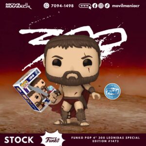 Funko Pop 300 Leonidas Special Edition #1473 - (Stock) ¡Disponible Ahora!