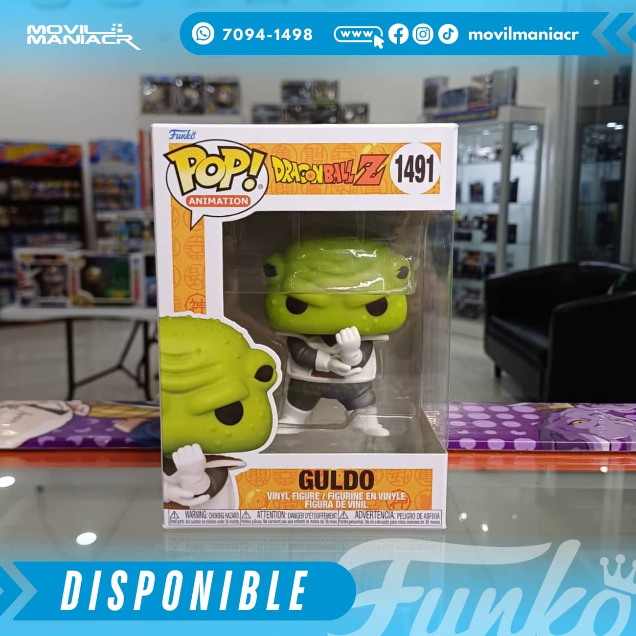 Funko Pop Dragon Ball Z Fuerzas Especiales Ginyu Guldo #1491 - (Stock) ¡Disponible Ahora! 2 Funko Pop Dragon Ball Z Fuerzas Especiales Ginyu Guldo #1491 - (Stock) ¡Disponible Ahora! - Imagen 2