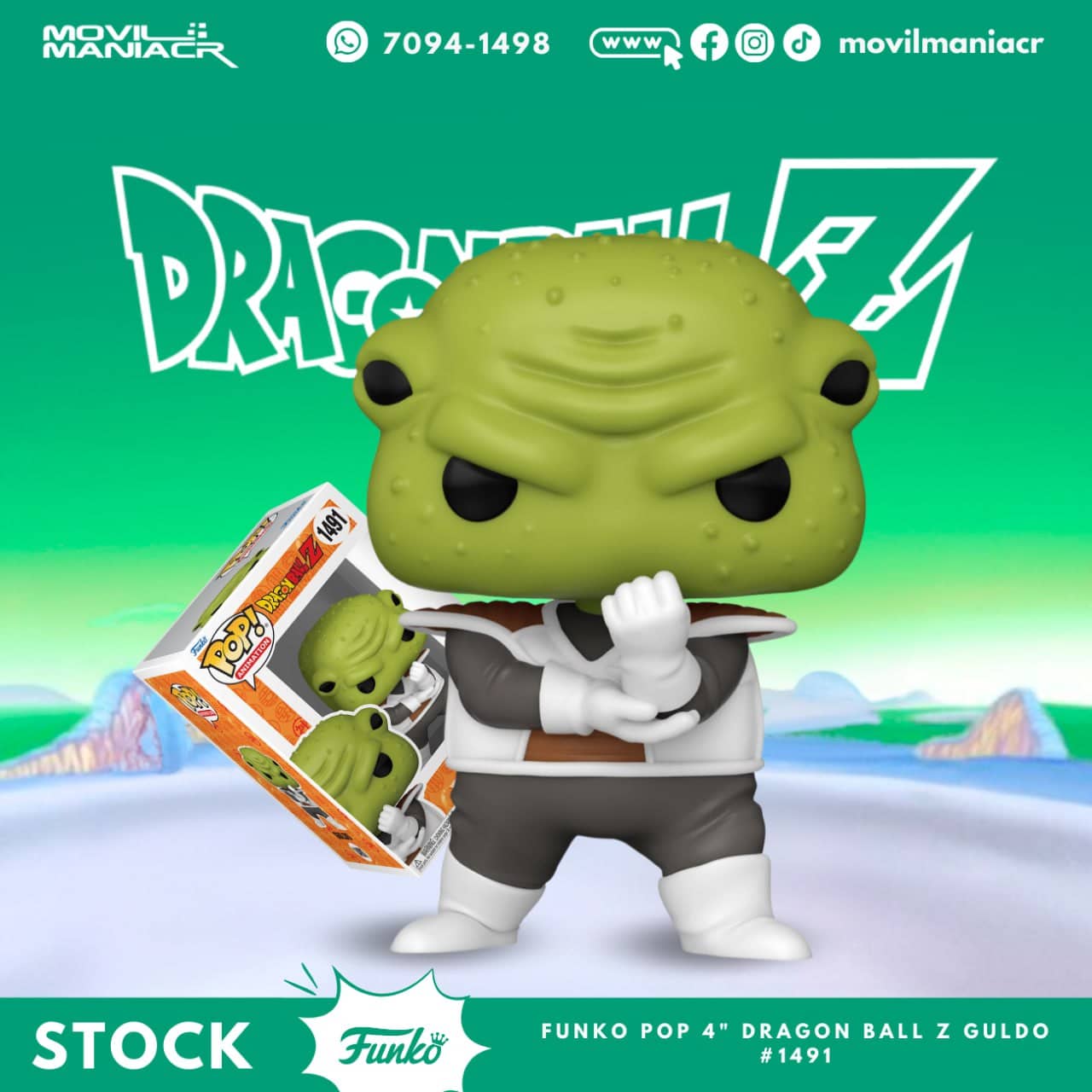 Funko Pop Dragon Ball Z Fuerzas Especiales Ginyu Guldo #1491 - (Stock) ¡Disponible Ahora! 1 Funko Pop Dragon Ball Z Fuerzas Especiales Ginyu Guldo #1491 - (Stock) ¡Disponible Ahora!