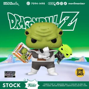 Funko Pop Dragon Ball Z Fuerzas Especiales Ginyu Guldo GITD Exclusivo #1491 - (Stock) ¡Disponible Ahora!