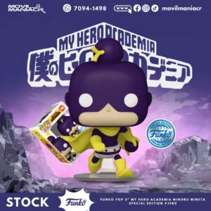 Funko Pop My Hero Academia Minoru Mineta Exclusivo #1480 - (Stock) ¡Disponible Ahora!