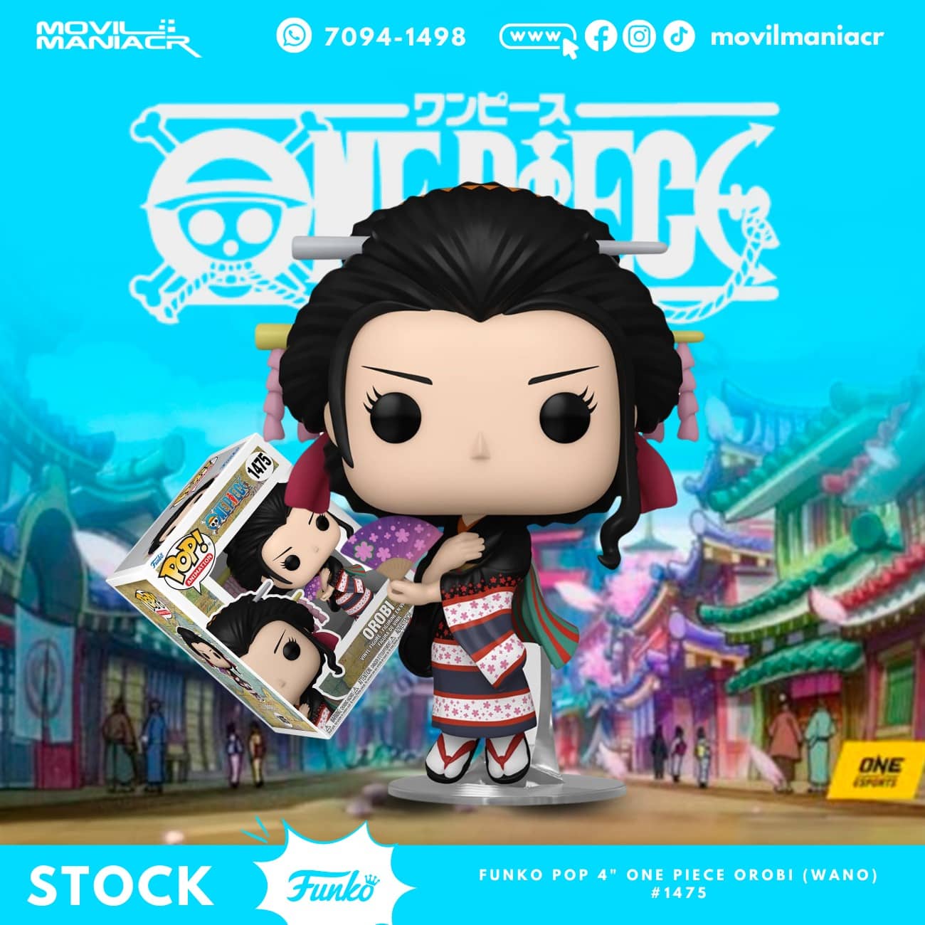 Funko Pop One Piece Orobi (Wano) #1475 - (Stock) ¡Disponible Ahora! 1 Funko Pop One Piece Orobi (Wano) #1475 - (Stock) ¡Disponible Ahora!