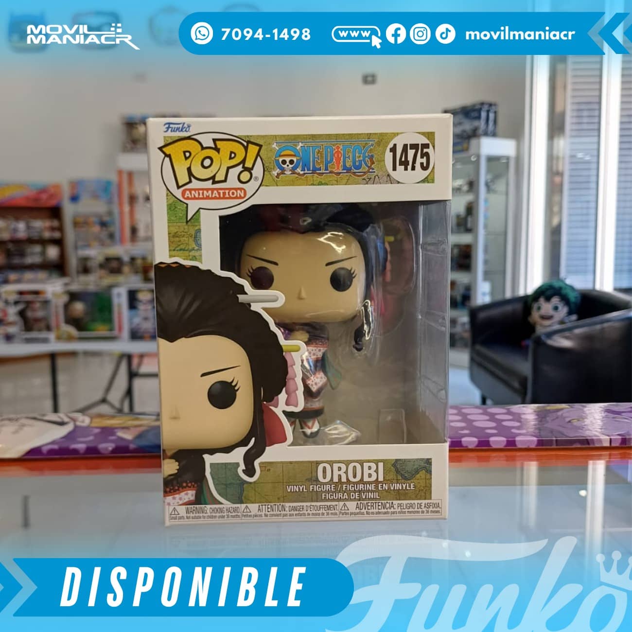 Funko Pop One Piece Orobi (Wano) #1475 - (Stock) ¡Disponible Ahora! 2 Funko Pop One Piece Orobi (Wano) #1475 - (Stock) ¡Disponible Ahora! - Imagen 2