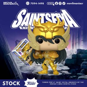 Funko Pop Saint Seiya Knights of the Zodiac Libra Shiryu #1424 - (Stock) ¡Disponible Ahora!