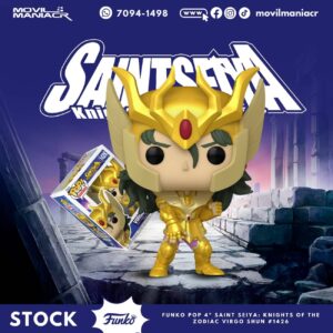 Funko Pop Saint Seiya Knights of the Zodiac Virgo Shun #1426 - (Stock) ¡Disponible Ahora!