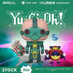 Funko Pop Yu-Gi-Oh! Jinzo with Time Wizard Special Edition #1458 - (Stock) ¡Disponible Ahora!