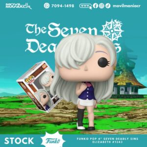 Funko Pop Seven Deadly Sins Elizabeth #1343 - (Stock) ¡Disponible Ahora!
