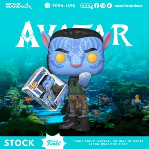 Funko Pop Avatar The Way of Water Recom Quaritch #1552 - (Stock) ¡Disponible Ahora!