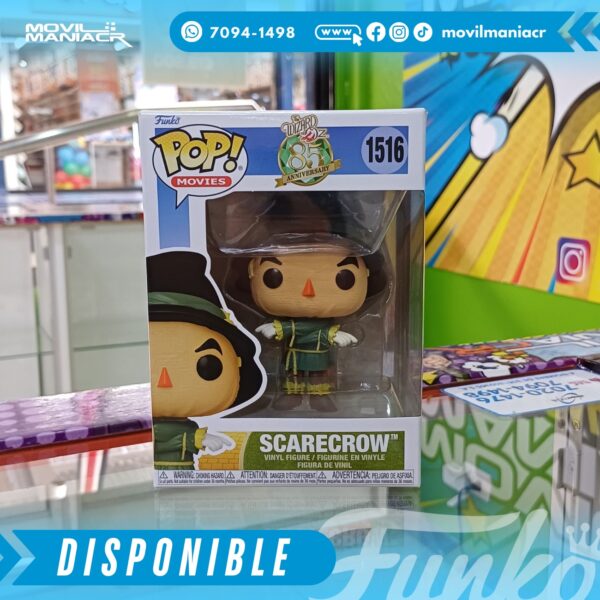 Funko Pop The Wizard of Oz 85th Anniversary Scarecrow #1516 - Imagen 2