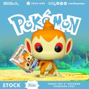 Funko Pop Pokémon Chimchar #963 - (Stock) ¡Disponible Ahora!